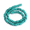 Synthetic Turquoise Beads Strands G-E266-09C-01-2