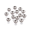 Tarnish Resistant 201 Stainless Steel Beads STAS-R033-5mm-1