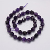 Natural Amethyst Bead Strands G-G970-11-10mm-2