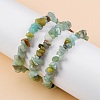 Natural Amazonite Stretch Bracelets BJEW-JB03681-06-4