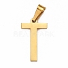 304 Stainless Steel Pendants STAS-F265-01T-G-2