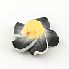 Handmade Polymer Clay 3D Flower Plumeria Beads CLAY-Q192-30mm-01-2