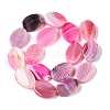 Natural Agate Dyed Beads Strands G-T138-202-2