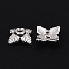 Tibetan Style Alloy Bead Caps TIBEB-Q018-S-LF-3