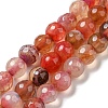 Natural Agate Beads Strands G-C082-A01-21-2