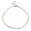 Glass Beaded Necklace NJEW-Z029-05O-1