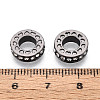 Alloy European Beads MPDL-S066-010C-EB-3