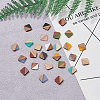 Resin & Wood Cabochons RESI-CJ0001-25-6
