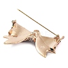Zinc Alloy Crystal Rhinestone Bowknot Brooches JEWB-I031-01A-3