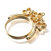 Alloy Open Back Bezel Pendants PALLOY-I223-02LG-2