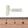 Picasso Transparent Glass Bugle Beads SEED-N010-02A-03-3