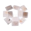 Dyed Natural white Agate Beads Strands G-T144-25B-01-2