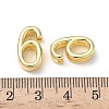 Brass Slide Charms KK-L253-15G-06-3