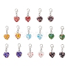 Handmade Millefiori Lampwork Pendant Decorations HJEW-JM04313-1