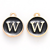 Golden Plated Alloy Charms ENAM-S118-02W-1