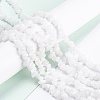 Natural White Jade Beads Strands G-G011-02-1