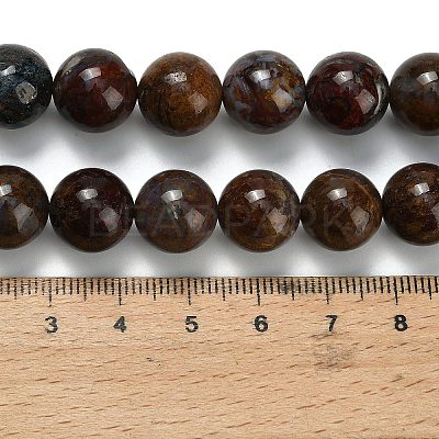 Natural Pietersite Beads Strands G-L642-B16-12mm-1