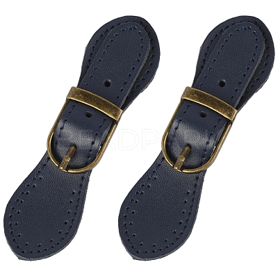 Leather Toggle Buckle AJEW-CL0003-73B-1