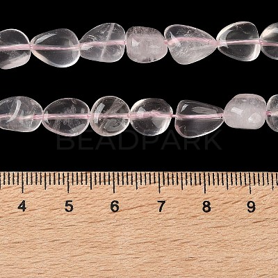 Natural Rose Quartz Beads Strands G-L638-A01-02-1