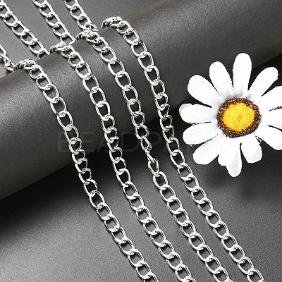 Aluminium Twisted Curb Chains CHA-YW0001-07S-1