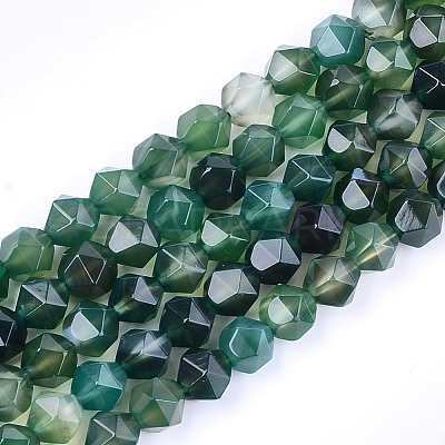Natural Agate Beads Strands G-T121-08H-1