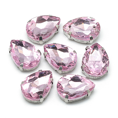 Sew on Rhinestone RGLA-T035-10x14mm-03-1