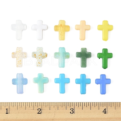 270Pcs 18 Styles Opaque Acrylic Beads SACR-FS0001-41A-1