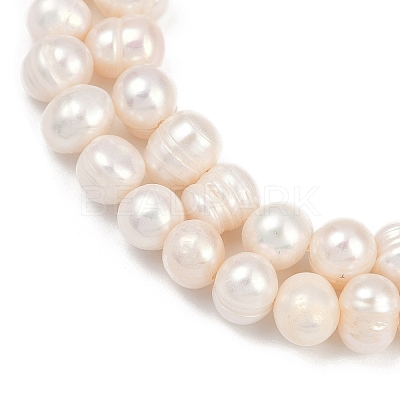 Natural Cultured Freshwater Pearl Beads Strands PEAR-I007-07X-07A-1