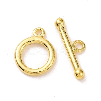 Brass Toggle Clasps X-KK201-G-1