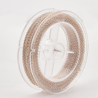 Brass Cable Chains CHC-T008-04RG-1
