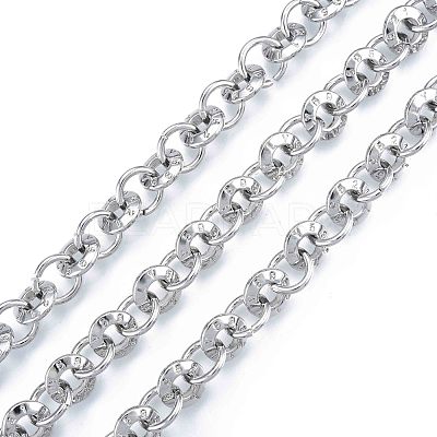 Alloy Ring Link Chains LCHA-N01-08-1