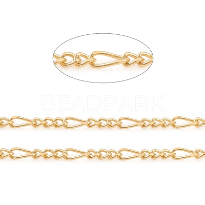Brass Figaro Chain CHC-G012-04G-1