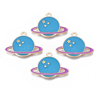 Alloy Enamel Pendants X-ENAM-S115-022-1