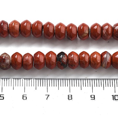 Natural Red Jasper Beads Strands G-P559-A17-01-1