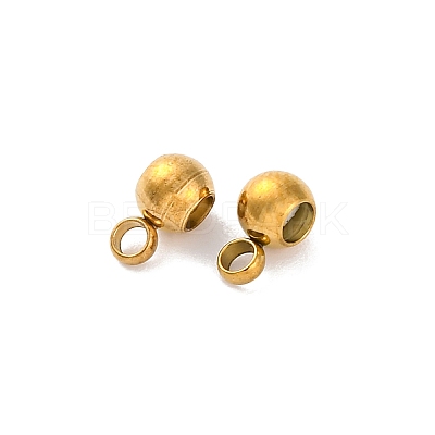 Ion Plating(IP) 202 Stainless Steel Beads STAS-S151-02G-D-1