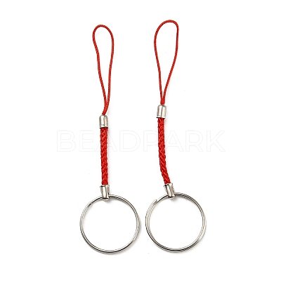 Polyester Cord Mobile Straps FIND-G063-04P-10-1