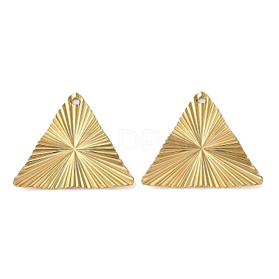 304 Stainless Steel Pendants STAS-Q308-03G-1