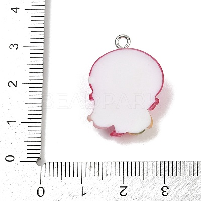 Marine Organism Resin Pendants RESI-Q022-03A-1