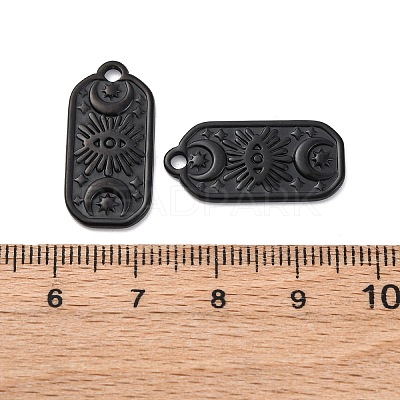Ion Plating(IP) 304 Stainless Steel Pendants STAS-E182-10B-1