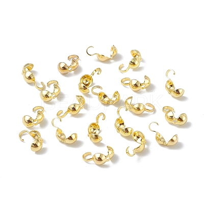 Brass Bead Tips LS-KK-B067-05G-1