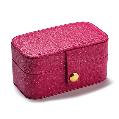 PU Imitation Leather Jewelry Box LBOX-E001-01D-1
