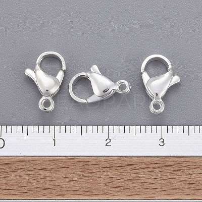 304 Stainless Steel Lobster Claw Clasps LS-X-STAS-E464-21E-S-1