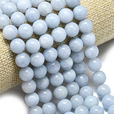 Natural Malaysia Jade Beads Strands G-L645-A01-10mm-16-1