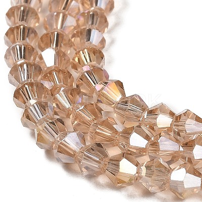 Transparent Electroplate Glass Beads Strands LS-EGLA-A039-T2mm-B12-1