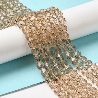 Transparent Glass Beads EGLA-A035-T8mm-D22-1