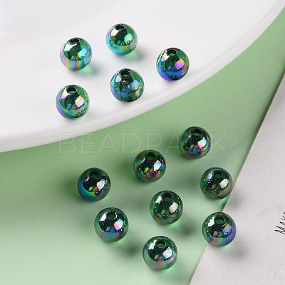 Transparent Acrylic Beads MACR-S370-B8mm-735-1