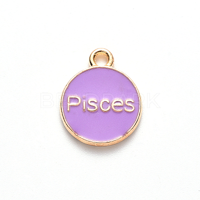 Alloy Enamel Pendants LS-ENAM-S124-01B-01H-1