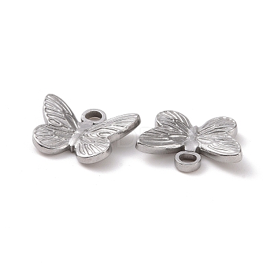 Non-Tarnish 304 Stainless Steel Charms STAS-C059-04P-1