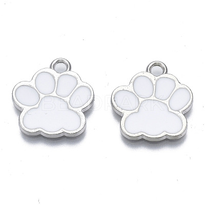 Alloy Enamel Pendants ENAM-T016-22P-B-RS-1