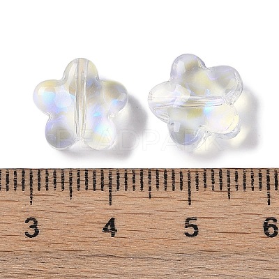 Baking Paint Glass Beads GLAA-S202-10-1